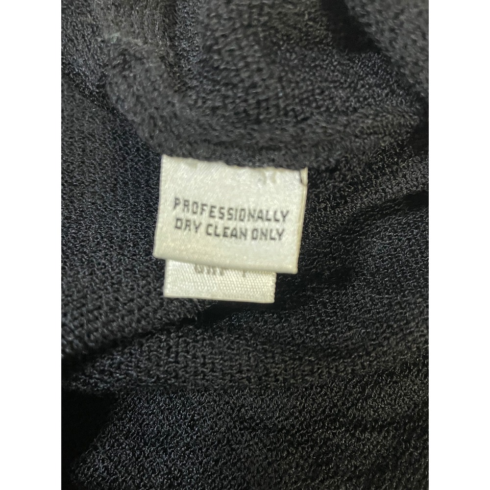 St. John Basics Knit Tank Top Womens Small Black Santana Scoop Neck Minimalist - Picture 7 of 8